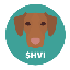 Hungarian Vizsla Inu (HVI) logo