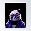 purple panda (PANDA) logo