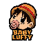 Baby Luffy (BLF) logo