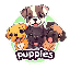 I love puppies (PUPPIES) logo