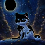 MOON CAT (CAT) logo