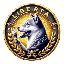 The Libertarian Dog (LIBERTA) logo