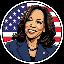 Kamala Harris (kamaharris.fun) (HARRIS) logo