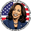 Kamala Harris (kamalaharristoken.xyz) (HARRIS) logo