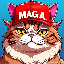 MAGA CAT (MAGACAT) logo