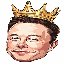 King of memes (ELON) logo